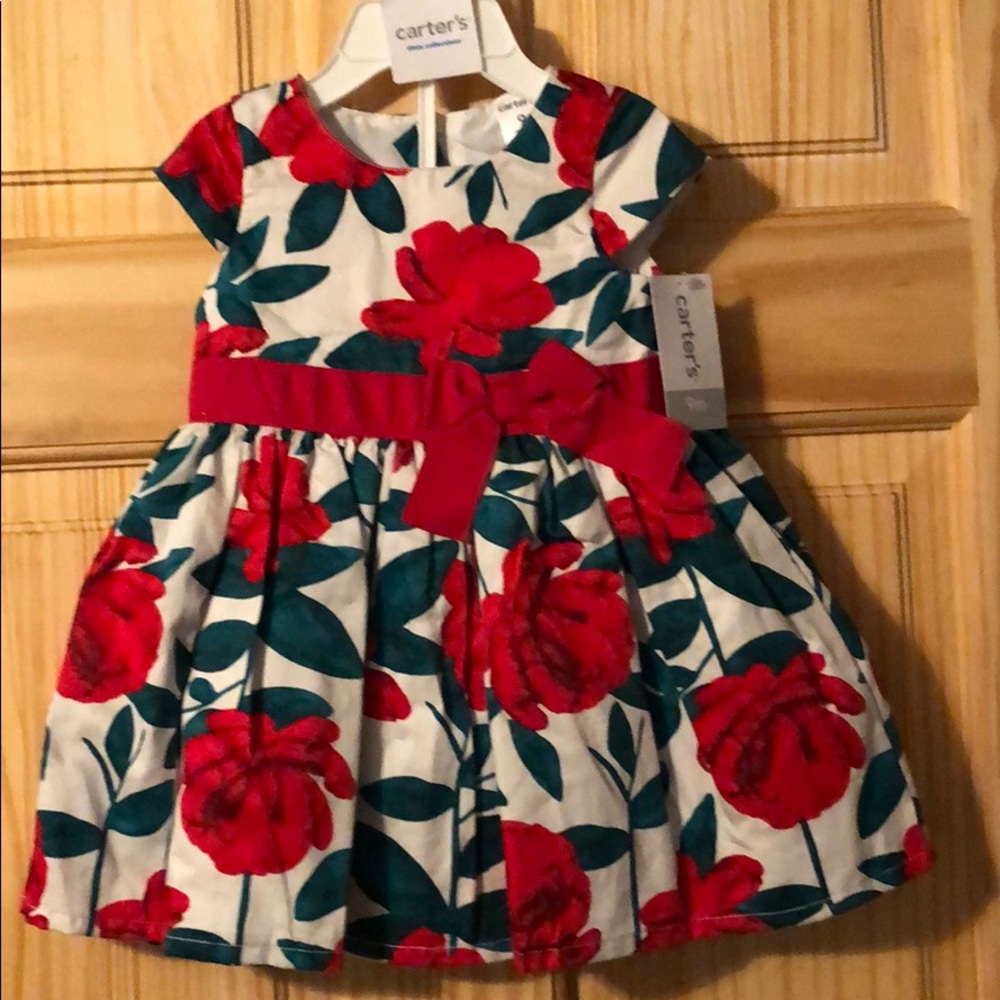 Carter’s Poinsettia Dress